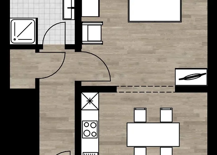 Huus Achterdiek - Whg Anker 公寓